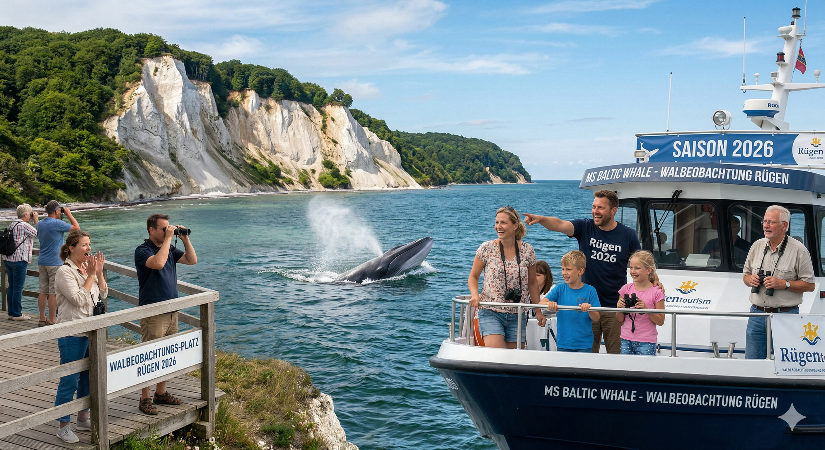 Walbeobachtung an der Ostsee: Ein Abenteuer auf Rügen 2026